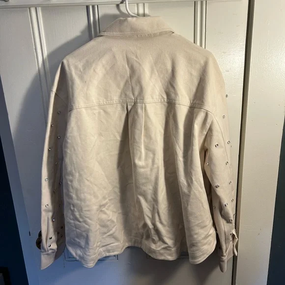 Zara Jewel Studded Button Down - Picture 4 of 9